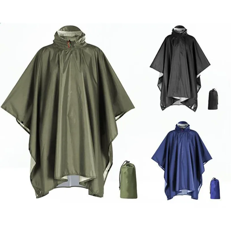 Сверхмощное пончо от дождя для – обзор и цена Emergency Poncho Rain
