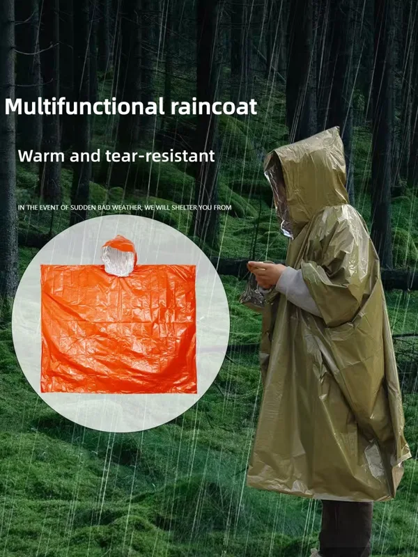 Уличный портативный аварийный  – обзор и цена Survival Blanket Reflective