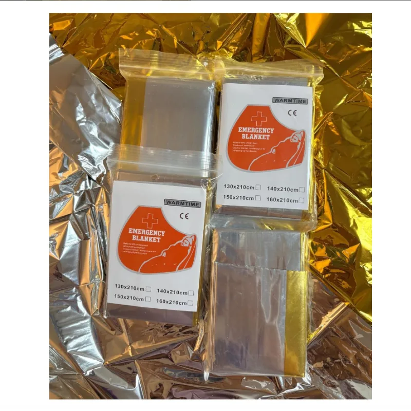 Набор из 4 золотых и серебряны – обзор и цена Emergency Mylar Tent