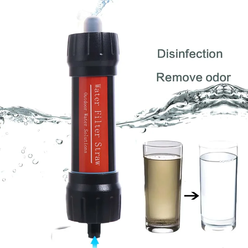 Мини-фильтр-соломинка для очис – обзор и цена Water Purification Straw