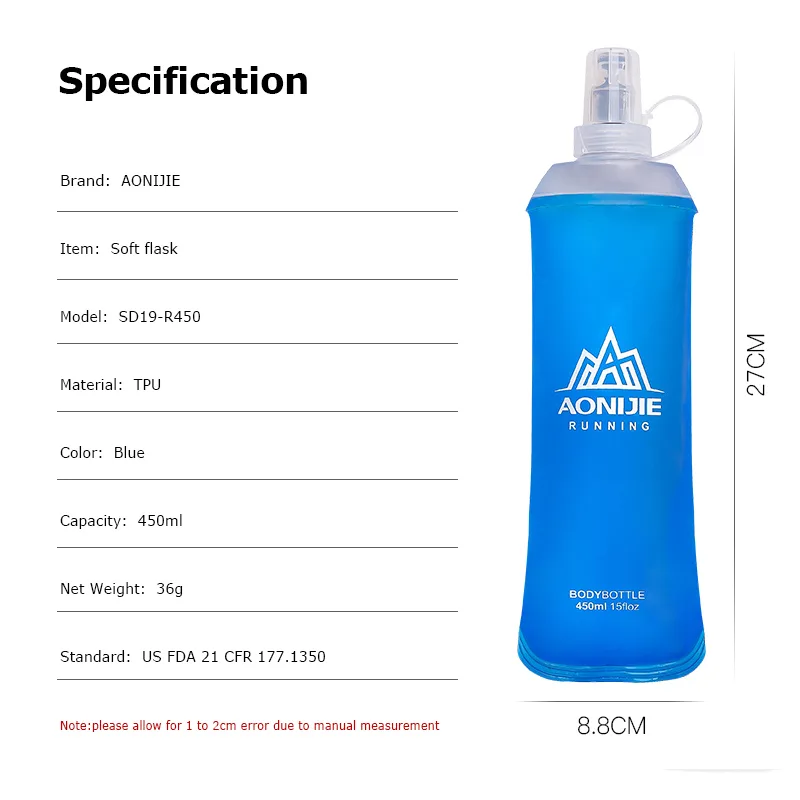 Складная поясная сумка AONIJIE – обзор и цена Water Bag Collapsible