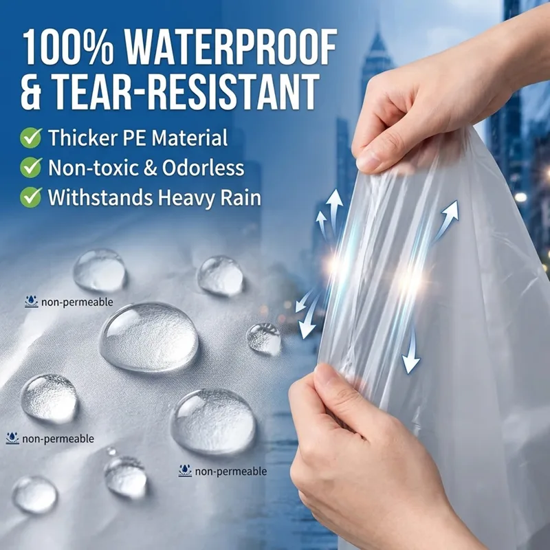 Универсальный портативный одно – обзор и цена Emergency Poncho Rain