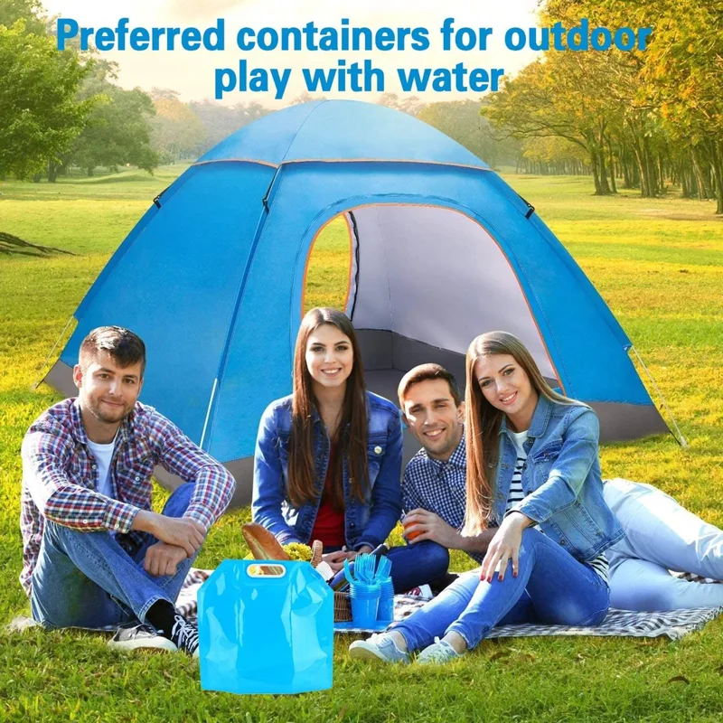 Складная емкость для воды 5 л, – обзор и цена Water Bag Collapsible