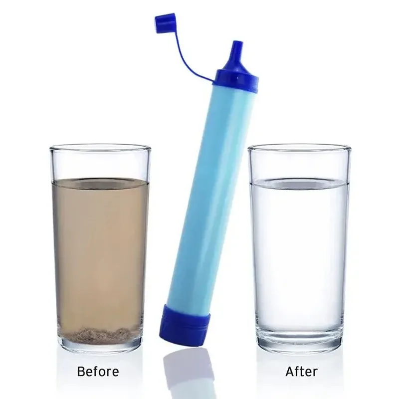 1 шт. Портативный мини-фильтр  – обзор и цена Water Purification Straw
