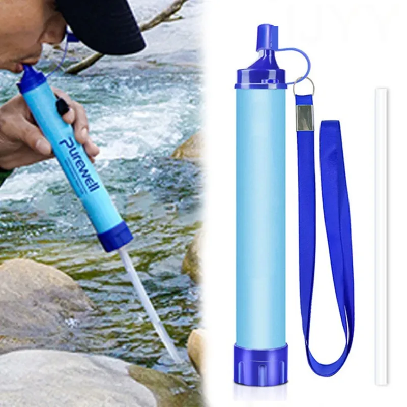 1 шт. Портативный мини-фильтр  – обзор и цена Water Purification Straw
