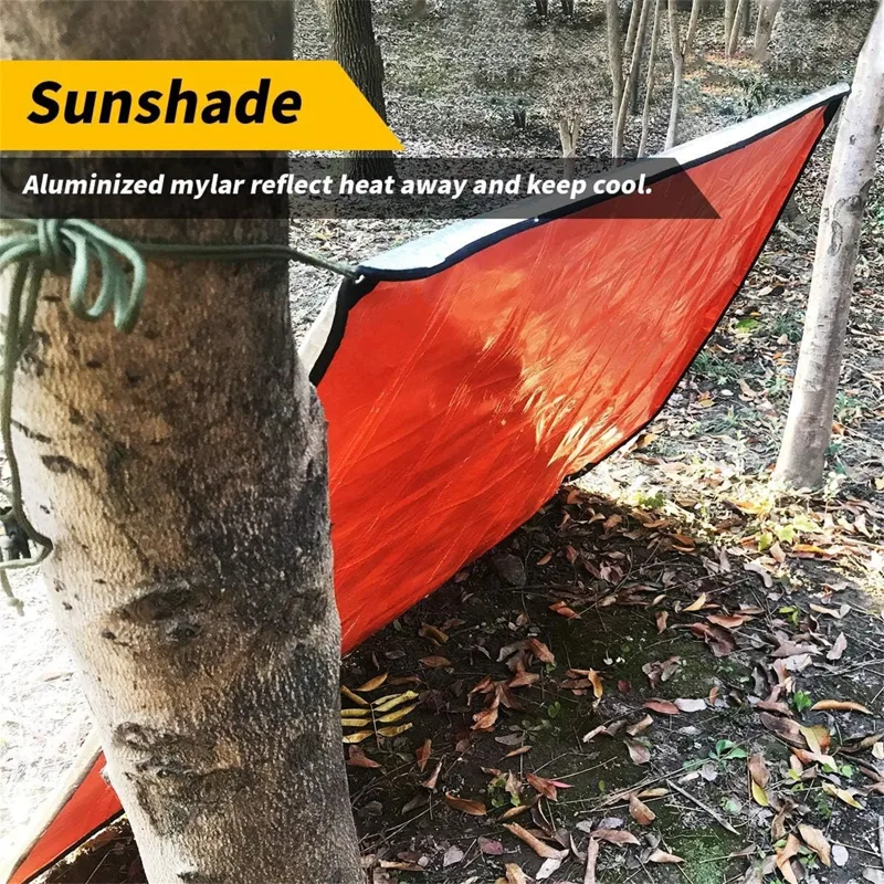 Сверхпрочное одеяло для выжива – обзор и цена Survival Blanket Reflective