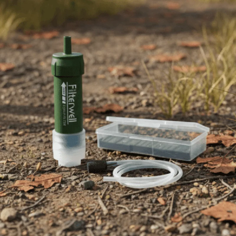 Мини-фильтр-соломинка для воды – обзор и цена Water Purification Straw
