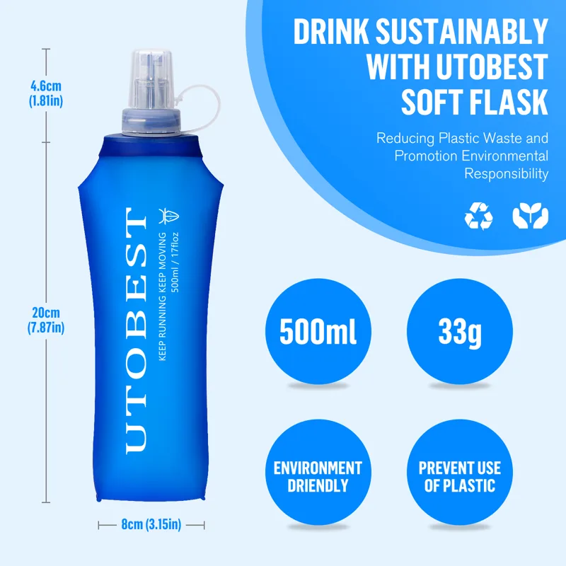 UTOBEST 250 мл 350 мл 500 мл м – обзор и цена Water Bag Collapsible