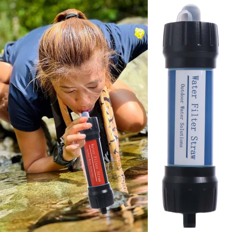 Мини-фильтр-соломинка для воды – обзор и цена Water Purification Straw