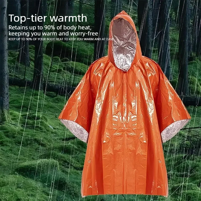 1-10 шт. Аварийное пончо-покры – обзор и цена Emergency Poncho Rain