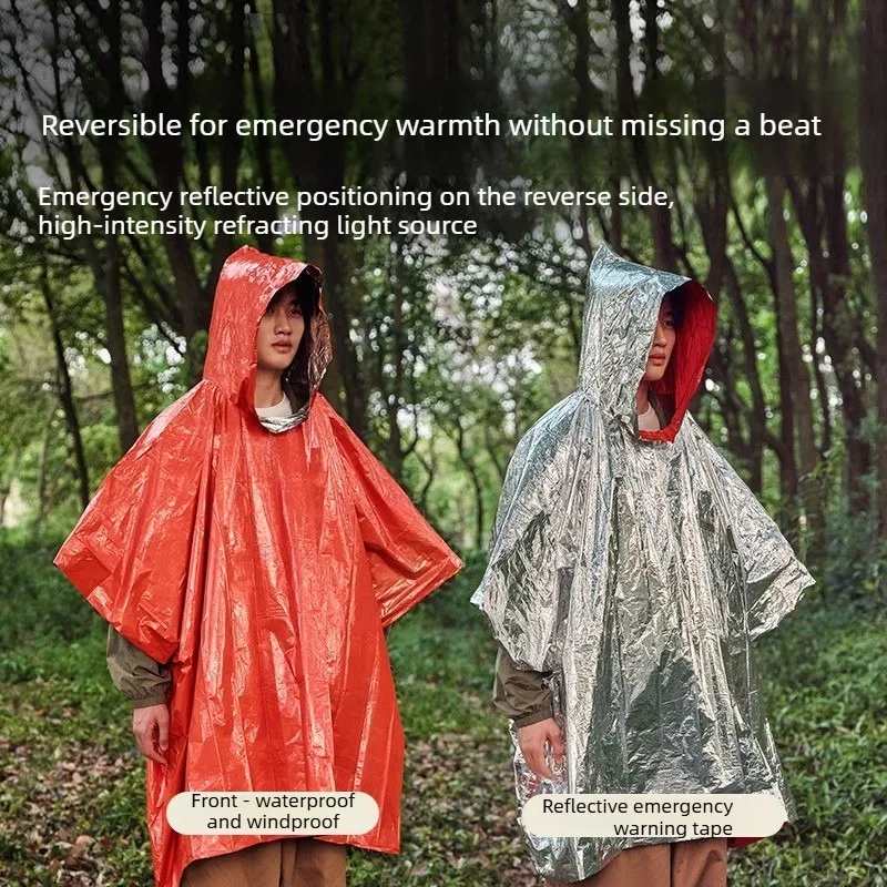 1-10 шт. Аварийное пончо-покры – обзор и цена Emergency Poncho Rain