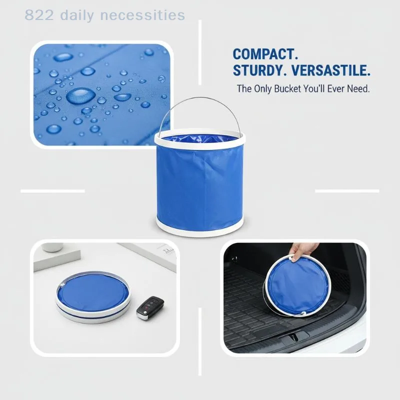Складное ведро для автомобиля  – обзор и цена Water Bag Collapsible