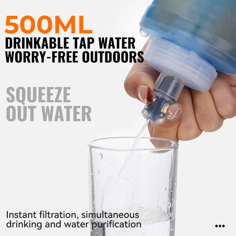 Бутылка для воды WRELS с фильт – обзор и цена Water Bag Collapsible