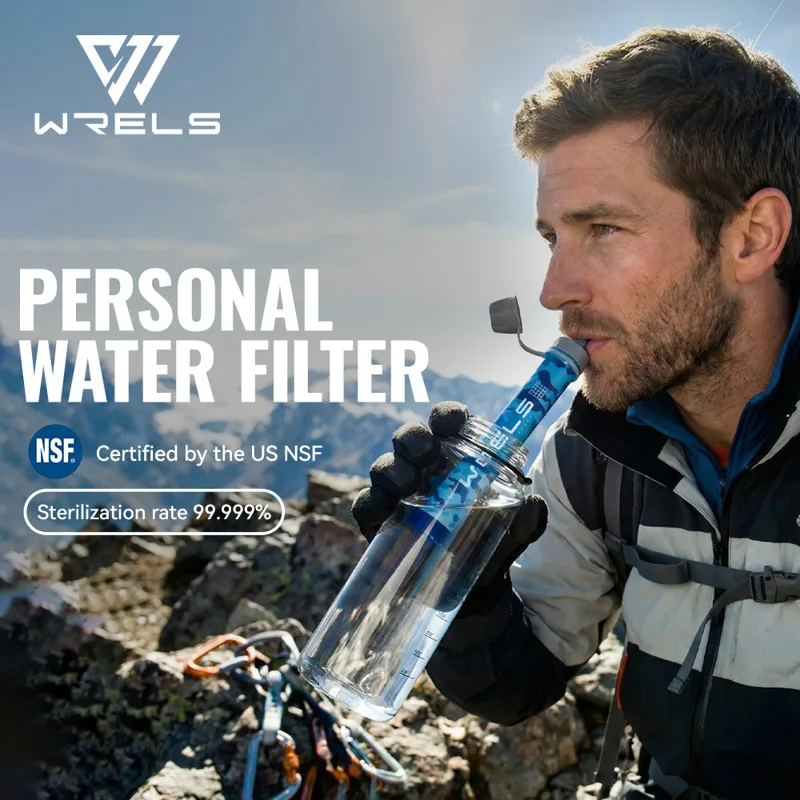 Портативный набор фильтров для – обзор и цена Water Purification Straw