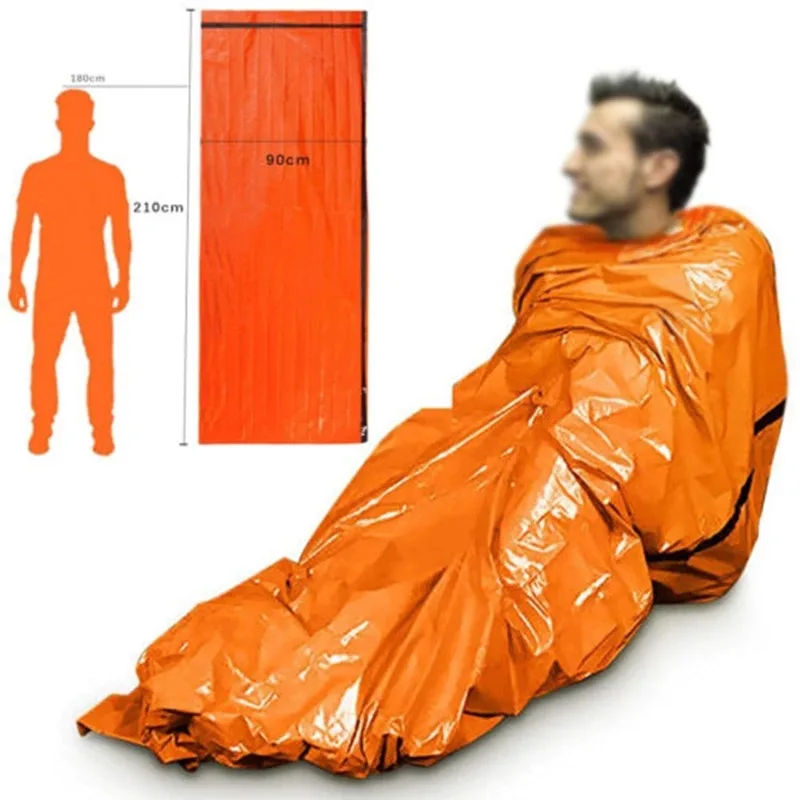Портативный водонепроницаемый  – обзор и цена Emergency Mylar Tent
