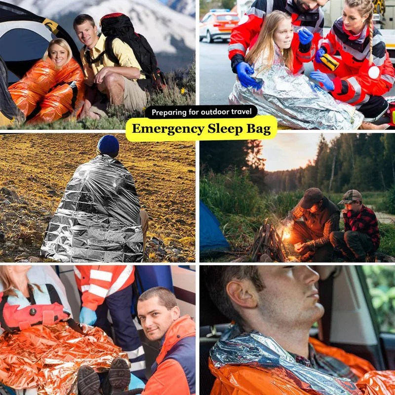 Портативный водонепроницаемый  – обзор и цена Emergency Mylar Tent