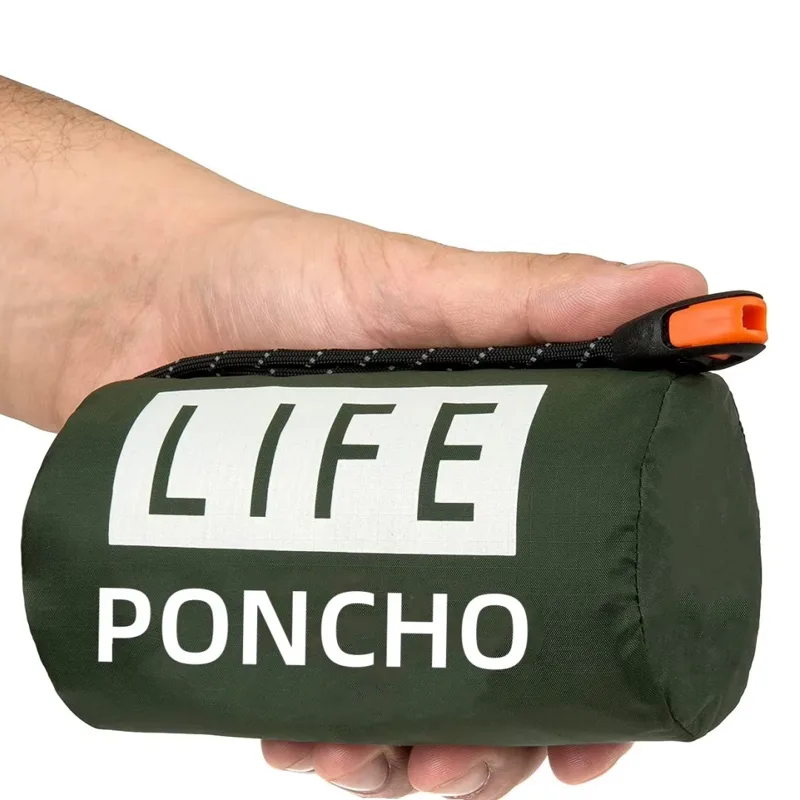 LIFE пончо для экстренного выж – обзор и цена Survival Blanket Reflective