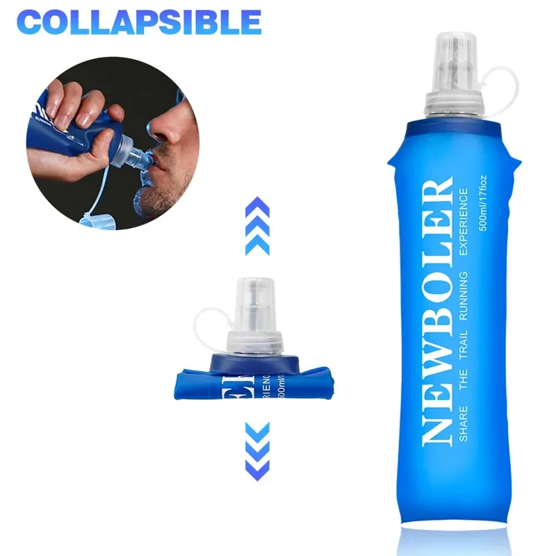NEWBOLER 250 мл 500 мл бутылка – обзор и цена Water Bag Collapsible