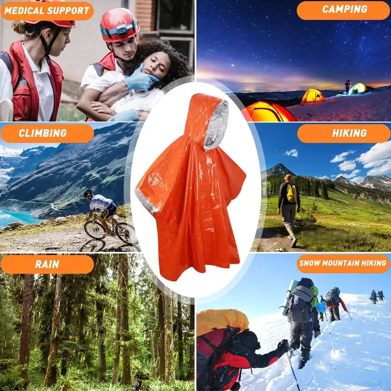Дождевик для выживания в чрезв – обзор и цена Survival Blanket Reflective