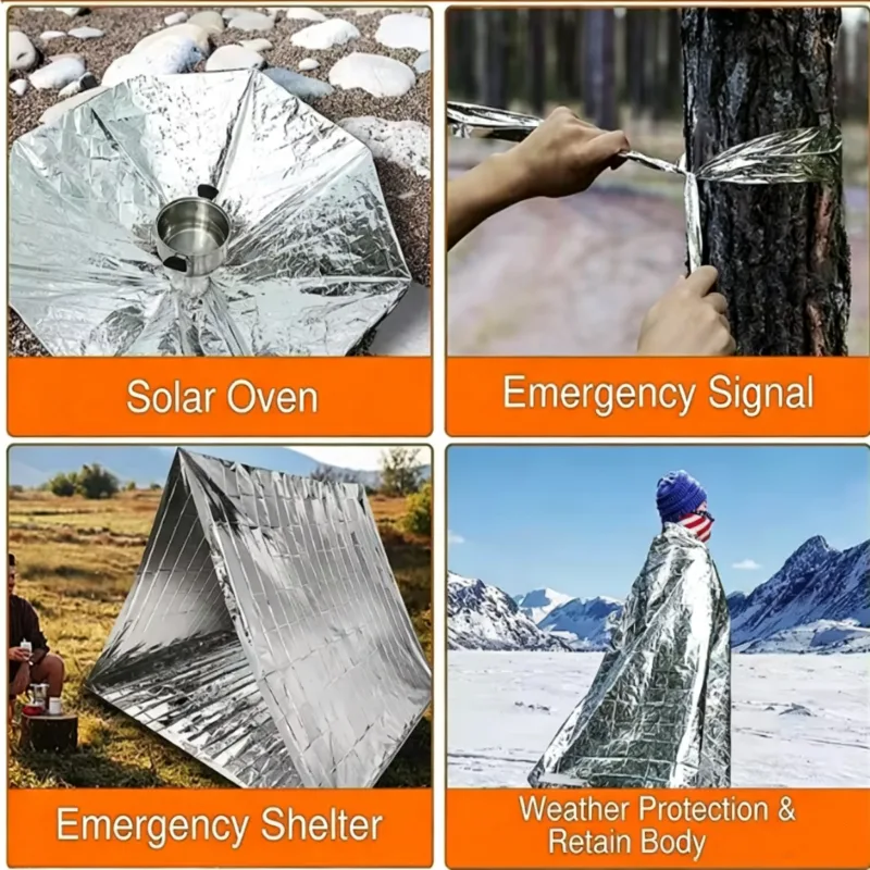 Универсальное Светоотражающее  – обзор и цена Survival Blanket Reflective