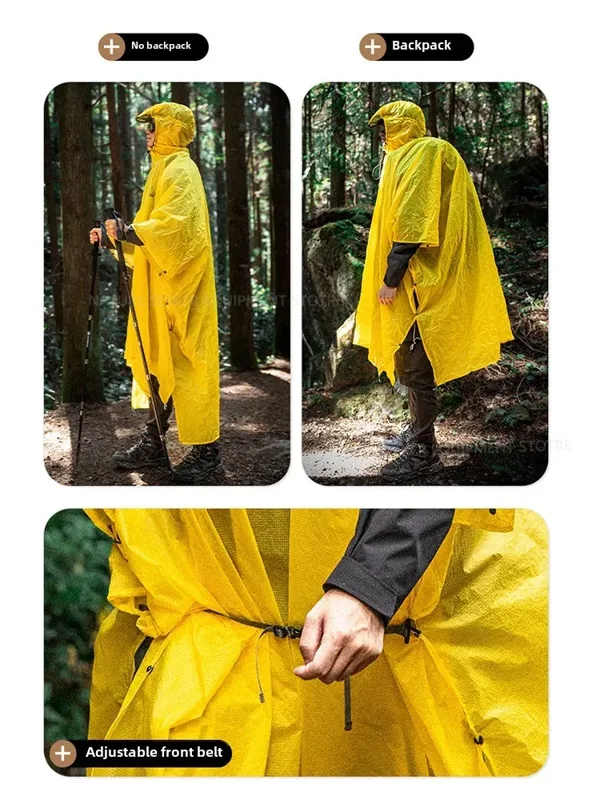 15D/210T плащ, водонепроницаем – обзор и цена Emergency Poncho Rain